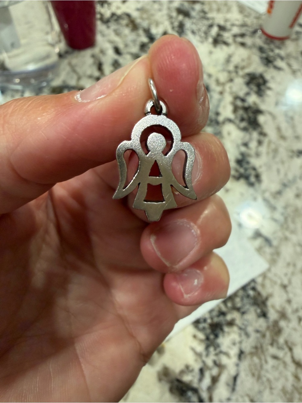 James Avery Silver Angel charm - Picture 6 of 6